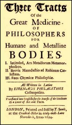 Philalethes, Eirenaeus; , : Three Tracts of the Great Medicine Philosophers.      