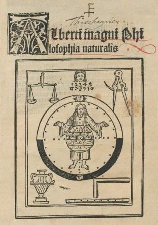 Magnus, Albertus; , : Philosophia naturalis.  