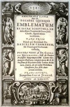 Cramerum, Danielem; , : Emblemata Sacra.  