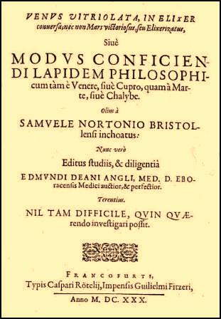 Norton, Samuel; , : Venus Vitriolata.  