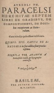 Paracelsi, Aureoli Theophrasti; ,  : Heremitae Septem Libri...  ...