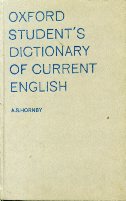 , ..:     . Oxford student's Dictionary of Current English