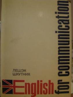 , : English for communication