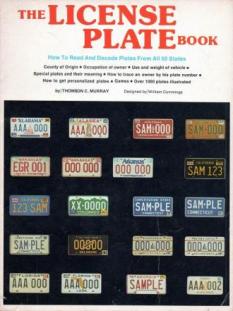 Murray, Thomson: The License Plate book