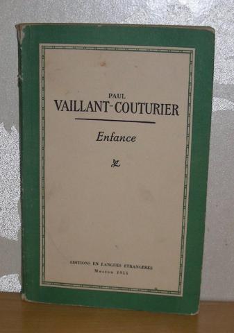 Vaillant-Couturier, Paul: Enfance