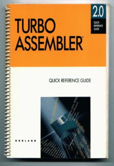 [ ]: Turbo Assembler version 2.0 quick reference guide