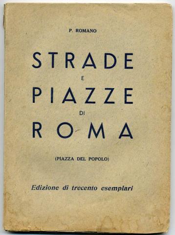 Romano, P.: Strade e Piazze di Roma (piazza del popolo)