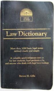 Gifis, H. Stiven: Low Dictionary