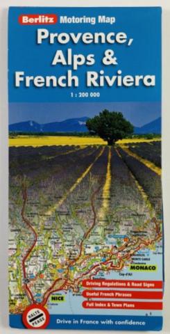 [ ]: Provence, Alps and French Riviera. Berlitz Motoring Map (,    .  )