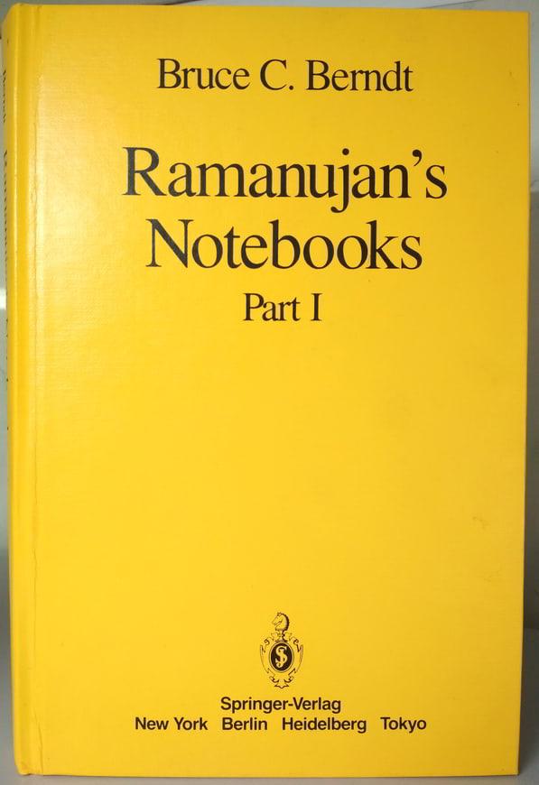 . Berndt, Bruce C.; Ramanujan, Srinivasa: Ramanujan's Notebooks /   