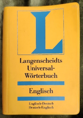 [ ]: Langenscheidt. Universal- Worterbuch. Englisch. Englisch-deutsch / Deutsch-englisch