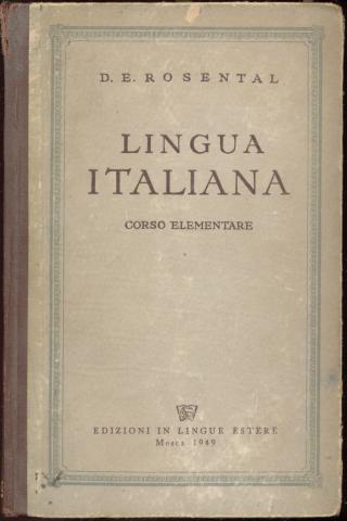 , ..: Lingua Italiana. Corso Elementare