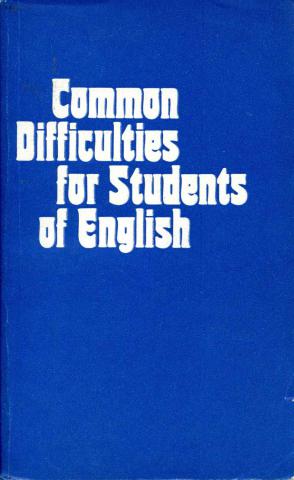 , ..; , ..; , ..  .: Common Difficulties for Students of English /    