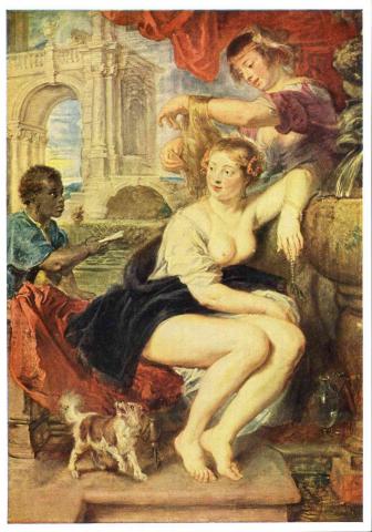 Rubens: Bathseba am Springbrunner (). 