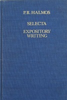 Halmos, Paul Richard: Selecta: Expository Writing