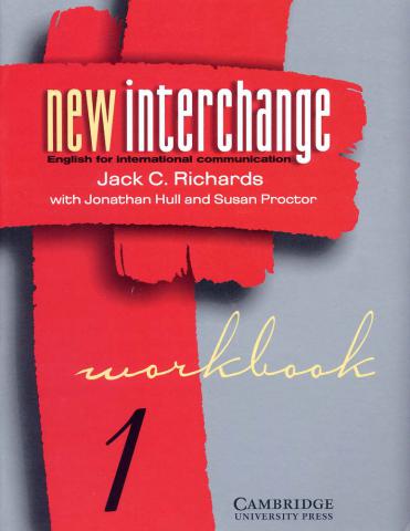 Richards, Jack C.; Hull, Jonathan; Proctor, Susan: New Interchange 1: Workbook