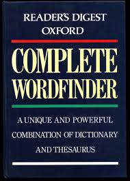[ ]: Reader's Digest Oxford Complete Wordfinder