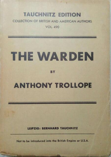 Trollope, Anthony: The Warden