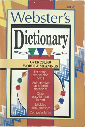 [ ]: Webster's Dictionary