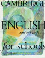 Littlejohn, Andrew; Hicks, Diana: Cambridge English for Schools, Level 2, Student's Book + Workbook