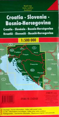 [ ]: Croatia. Slovenia. Bosnia-Herzegovina. Road map
