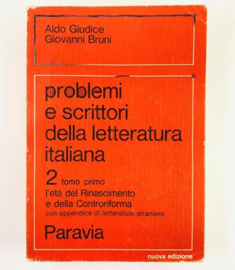 Giudice, Aldo; Bruni, Giovanni: Problemi e scrittori della letteratura italiana (     )