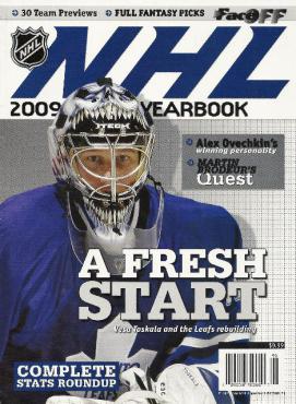  "NHL Faceoff Magazine Yearbook"
