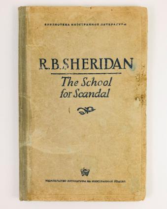 , ..: The School for Scandal. A Comedy ( . )