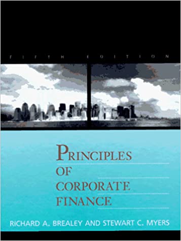 Brealey, Richard; Myers, Stewart: Principles of corporate finance