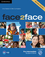 Redston, Chris; Cunningham, Gillie: face2face Pre-Intermediate Student's Book with DVD-ROM. Second Edition