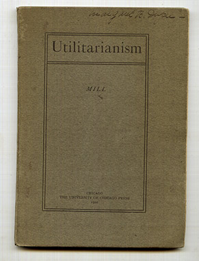 Mill, John Stuart: Utilitarianism