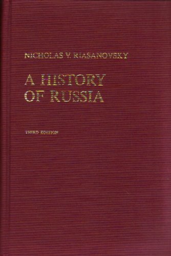 Riasanovsky, Nicholas V.: A History of Russia