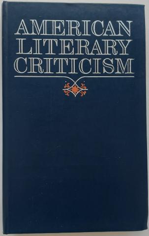 , ..: American literary criticism