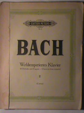 Bach, Johann Sebastian: Das Wohltemperiertes Klavier.  2