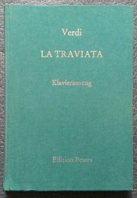 Verdi, Giuseppe: La Traviata. Klavierauszug