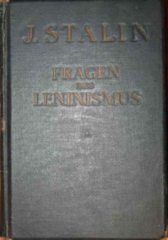 Stalin, J.: Fragen des Leninismus