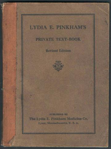 Pinkham, Lydia E.: Lydia E. Pinkham's Private text-book