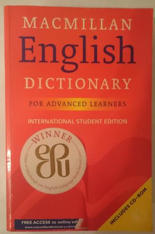 [ ]: Macmillan English dictionary for advanced learners