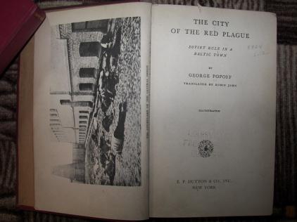 Popoff, George: The City of the Red Plague (    )