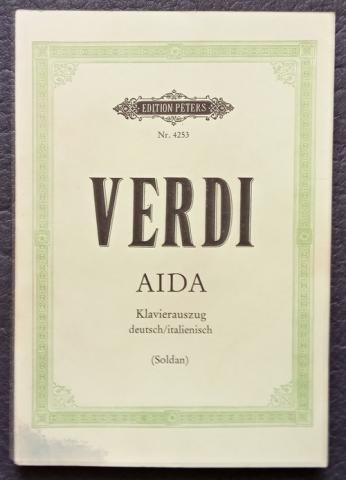 Verdi, Giuseppe: Aida. Oper in viven akten. Klavierauszug