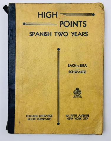 , .; --, .: High Points Spanish Two Years (       )