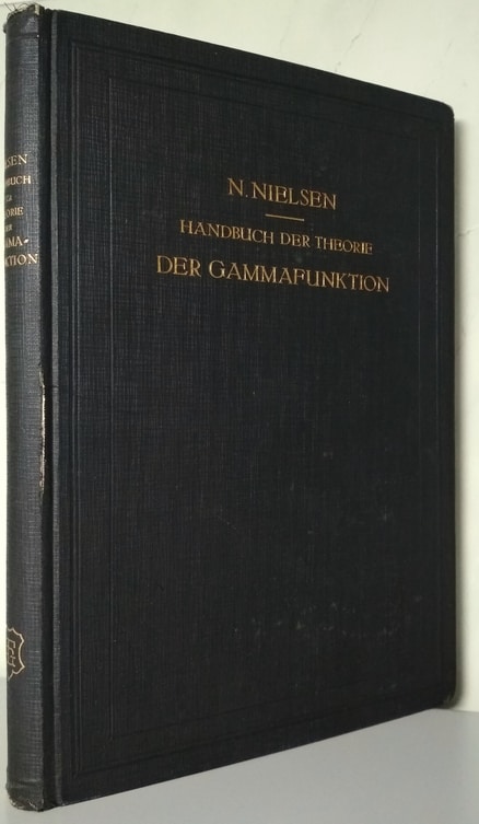 Nielsen, Niels: Handbuch der Theorie der Gammafunktion