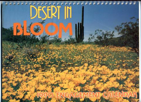 [ ]: Desert in Bloom: Engagement Calendar 1990