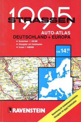 [ ]: Strassen 1995. Auto-atlas Deutschland Europa