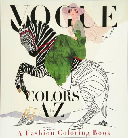 Steiker: VOGUE colors A to Z a fashion coloring book