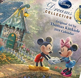 [ ]: The Disney Dreams Collection 2018 Mini Wall Calendar