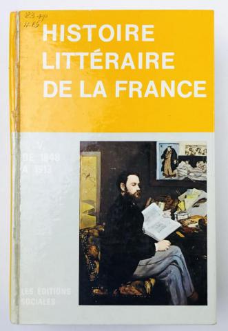 [ ]: Histoire Litteraire de la France de 1949 a 1913 (    1949  1913 )
