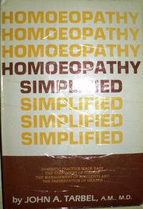 Tarbell, A.John A.M.M.D: Homeopathy simplified
