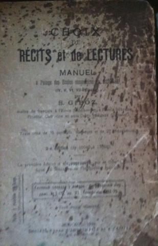 Giboz, S: Choix de Recits ed de Lectures
